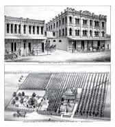 Oakland Co-Operative Fruit and Raisin Growing Co., Amos Roberts, Cosmopolitan Hotel, I. H. Ham, Tulare County 1892